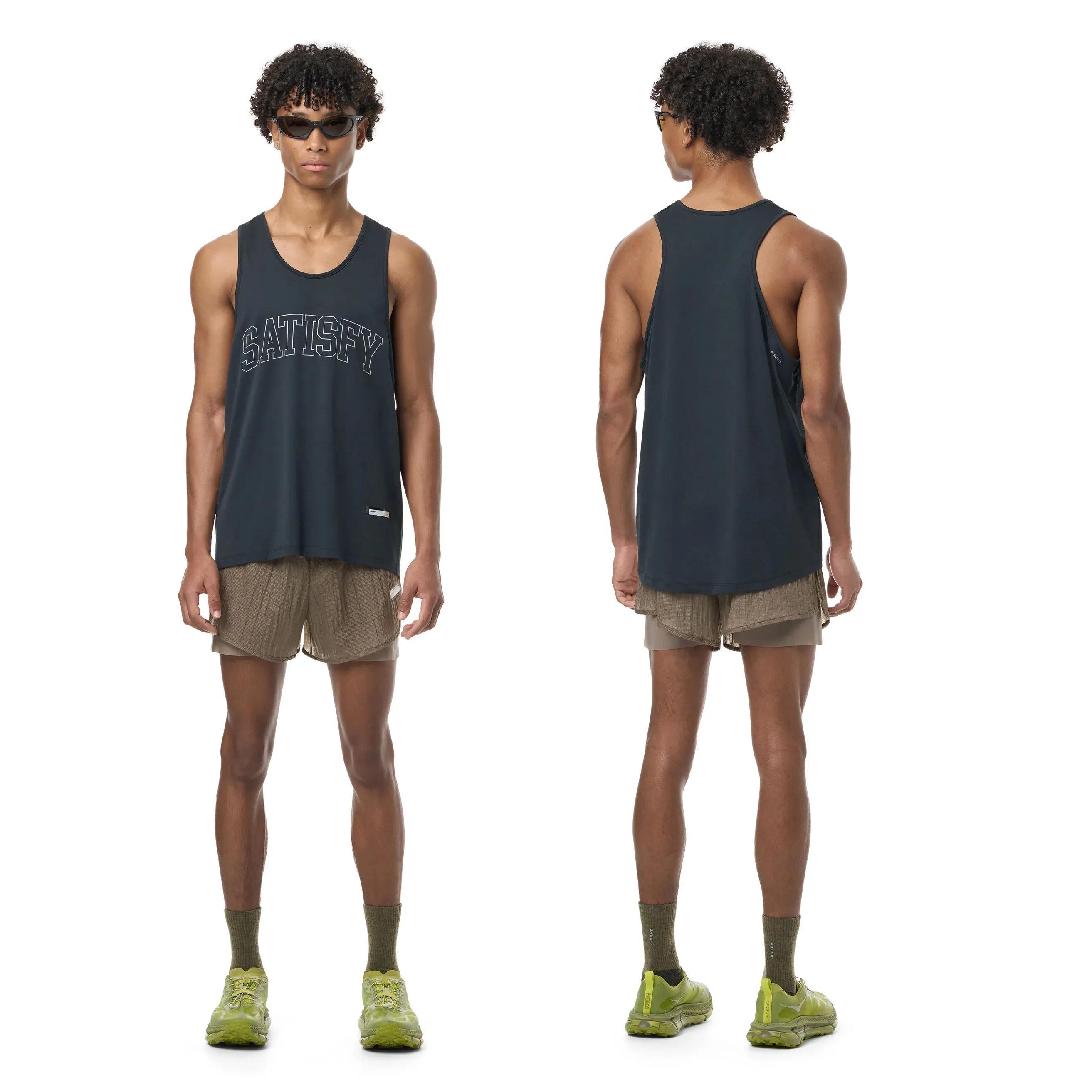 Rigidity - maintained Auralite Tech Singlet Black