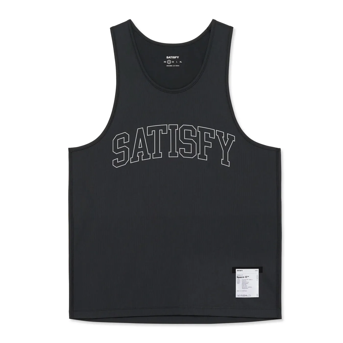 Auralite Tech Singlet Black Detection - sensitive Outdoor Cool