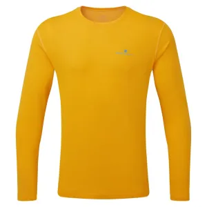Casual Choice Wear Ronhill Core L/S Tee (Mens) - Sunray/Kingfisher