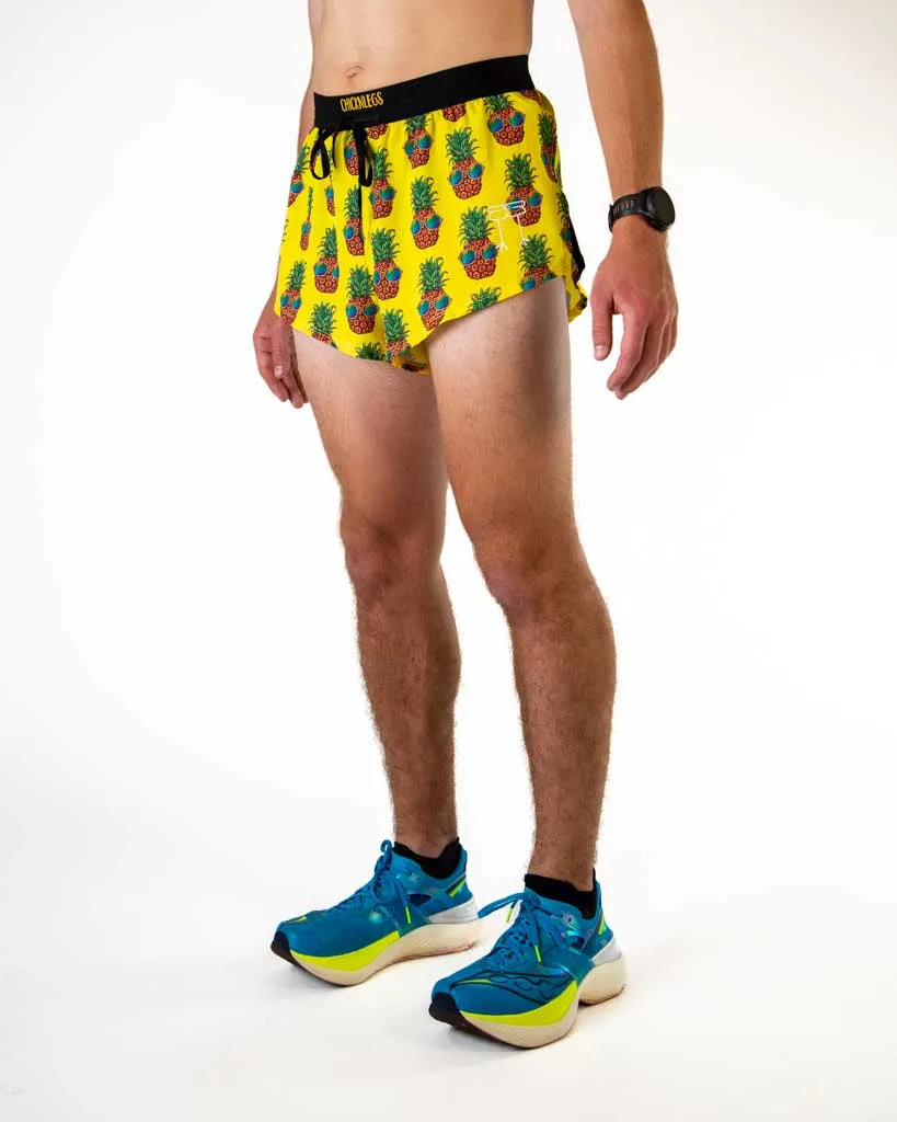 Men's Pineapple Express 2" DS Split Shorts Heat Ready Freestyle Comfort