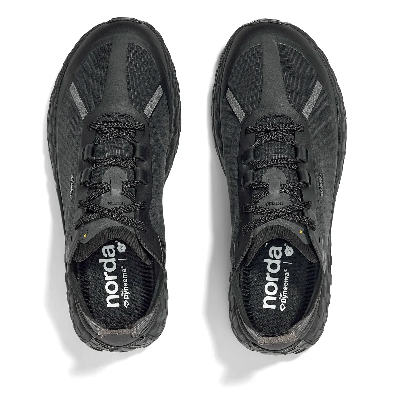 Men's 001A Trail Running Shoes Stealth Black mountain climbing shoes