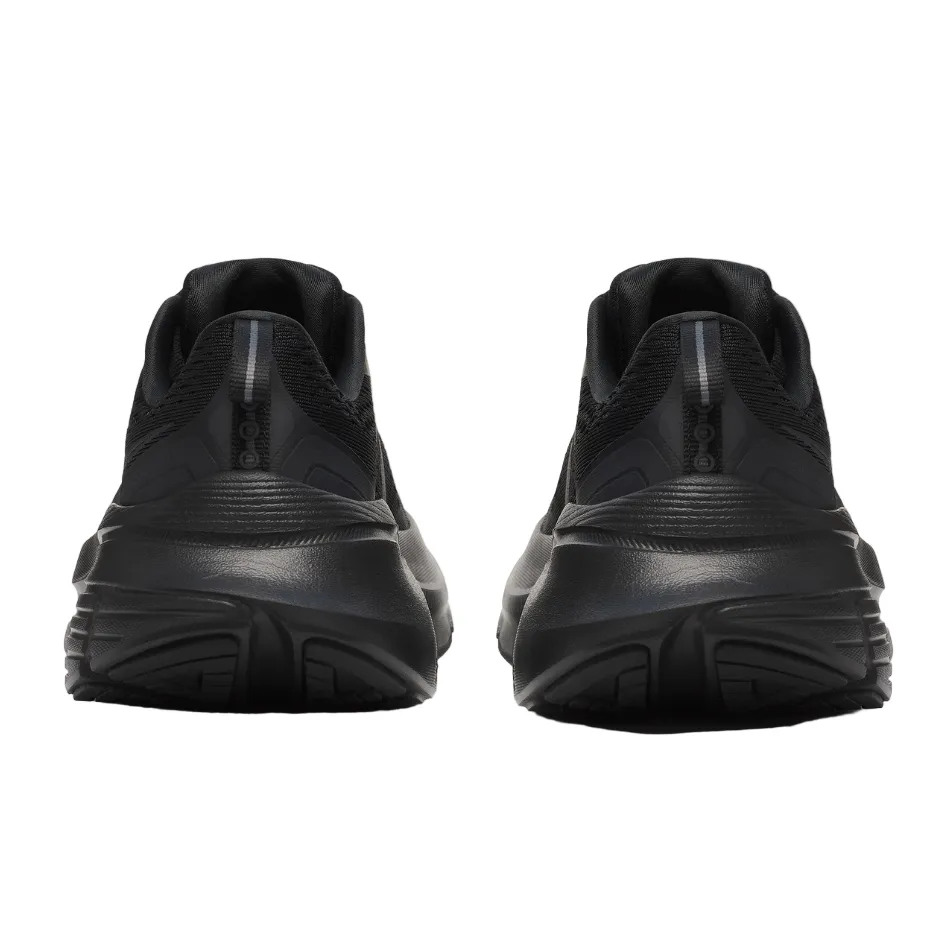 Breathable Insoles Neutral Stance Platform Saucony Men's Guide 18 Running Shoes in Triple Black - Online Exclusive