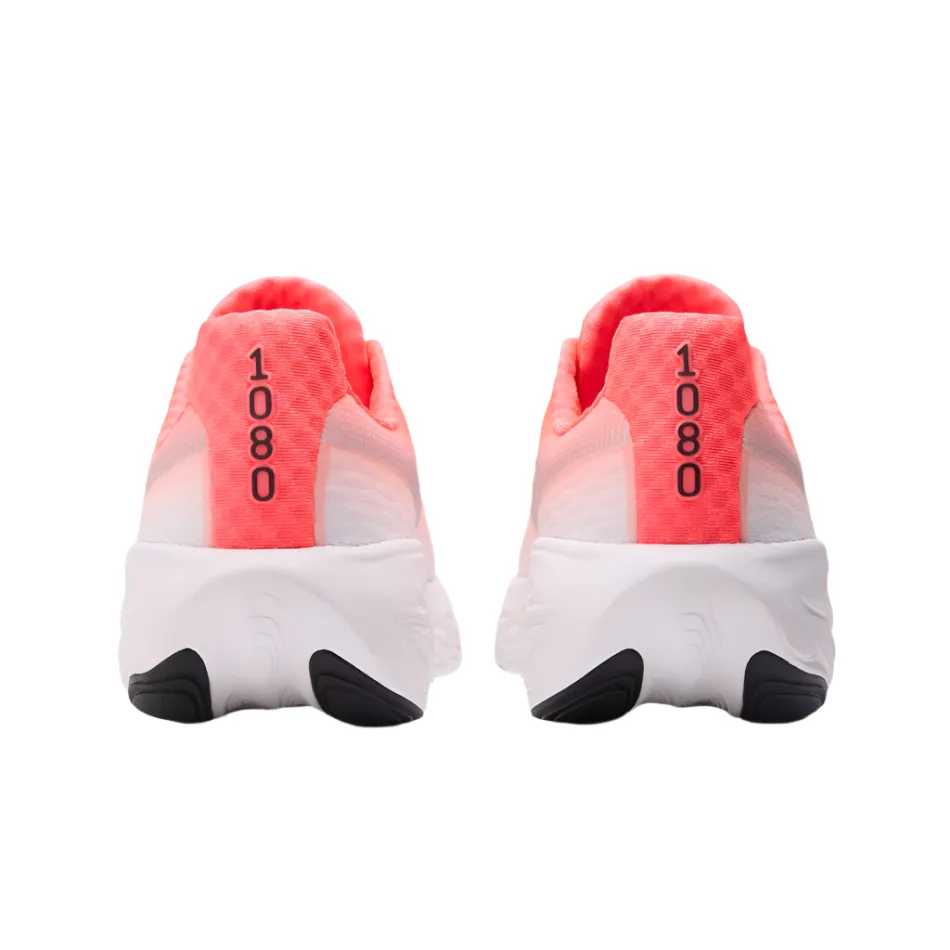 New Balance Men's 1080 V14 2E Wide Fitting Running Shoes in Urgent Red/Rain Cloud/BlackAW25 running in a fen area shoes anaerobic exercise shoe adequacy