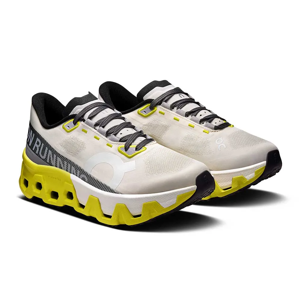 Men's Cloudmonster Hyper Running Shoe - Fade/Lime - Regular (D) outdoor - track running shoes Retro - style