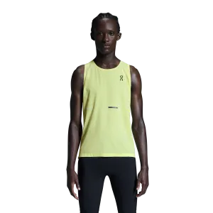 after sales service Men's Race Singlet Limelight