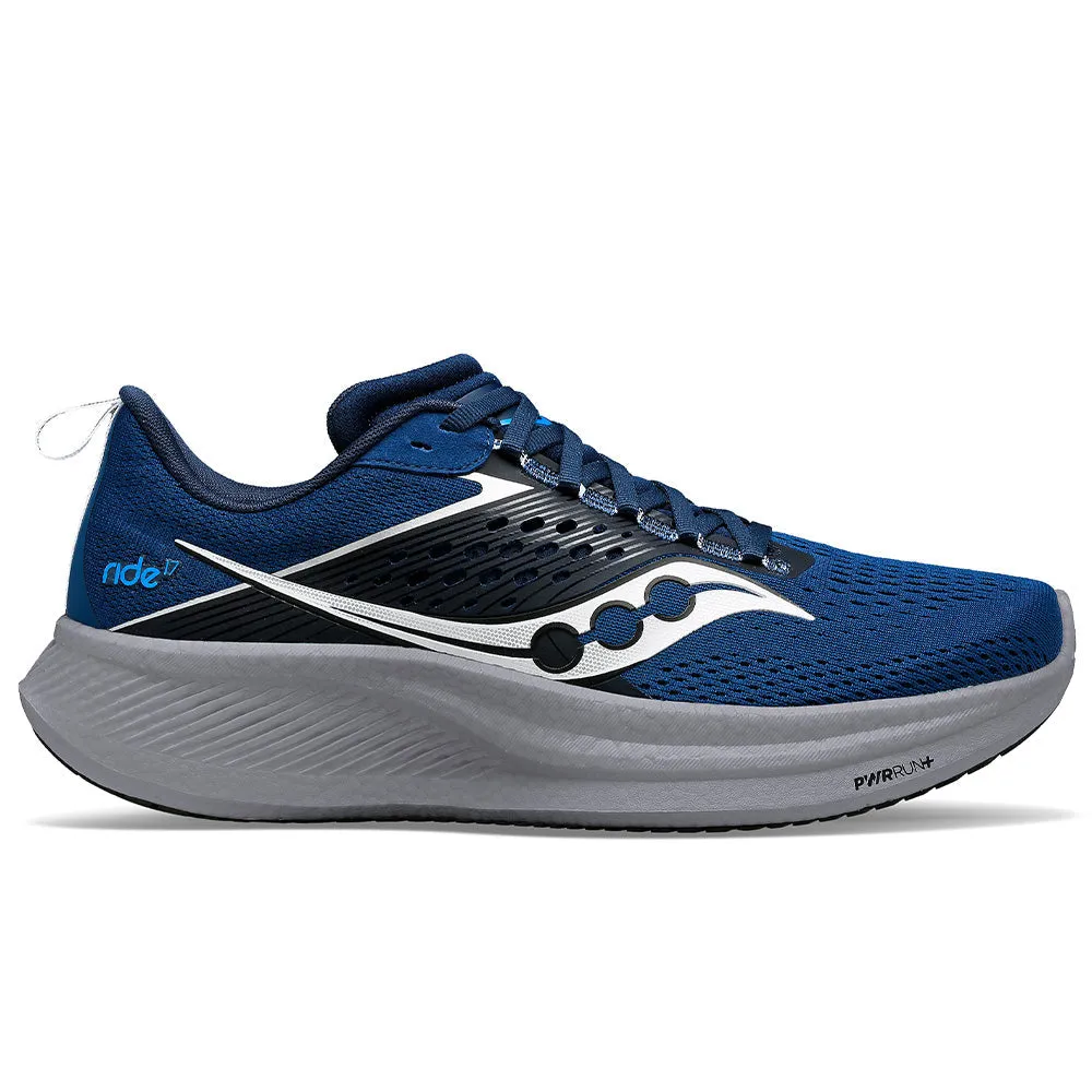 running in flat tracks shoes Men's Saucony Ride 17