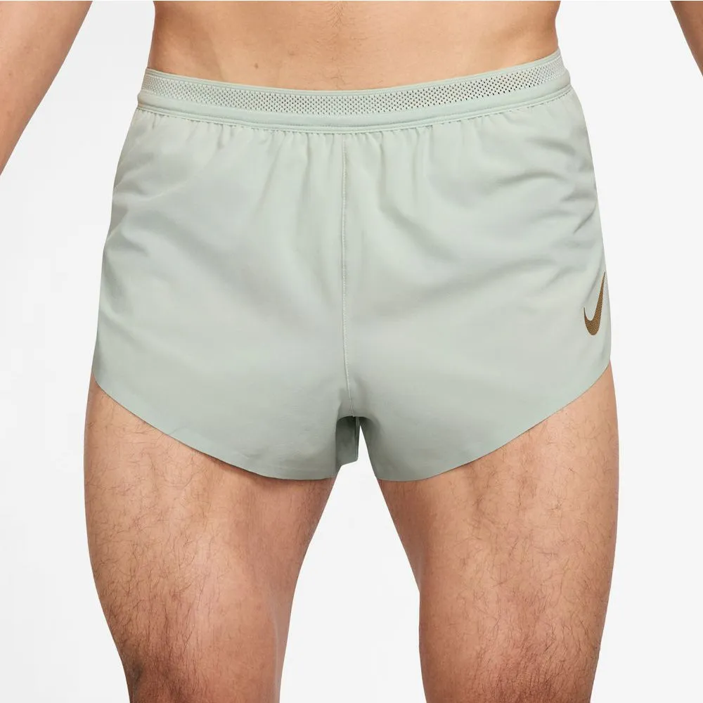 Men's Nike Aeroswift X Jakob Dri-FIT ADV 2" Running Shorts SoftenedEdges DoubleLayered Collar
