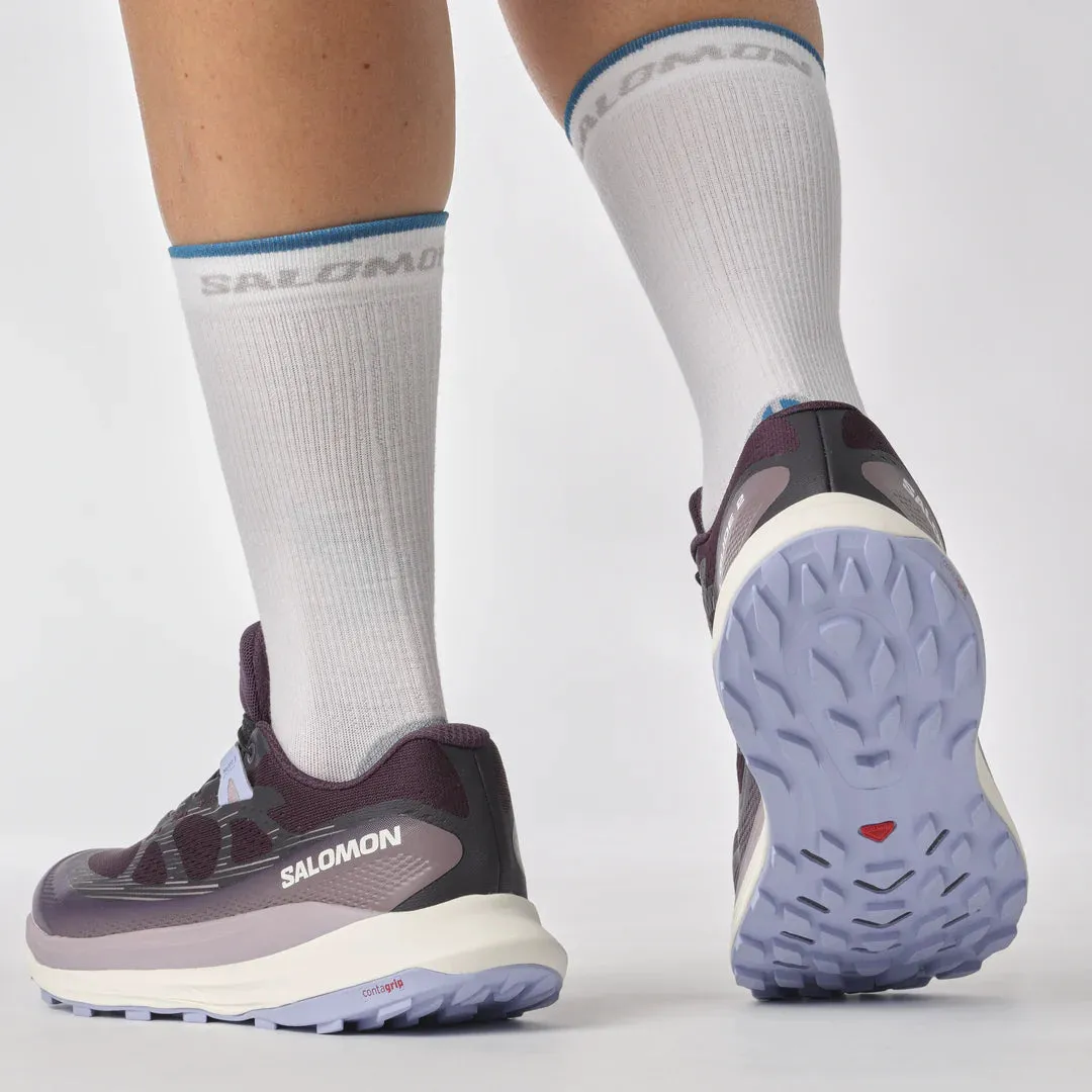 Salomon - Ultra Glide 2 (Wide) - Womens durable trail shoes Ergonomic Foot Arch