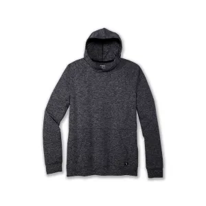 Comfy Layers comfortable for standing Men's Luxe Hoodie - Heather Black