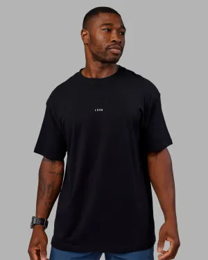 UV protected Base FLXCotton Tee Oversized - Black