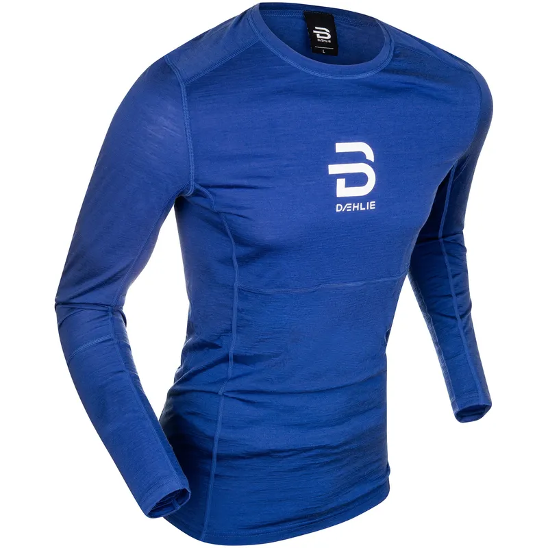 Men??s Active Wool Long Sleeve (24300 - Surf the Web) Noble Core