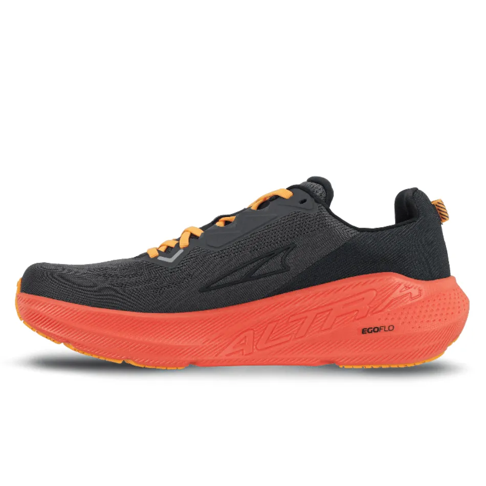 Altra Men's FWD Via Running Shoes in Black/Orange SS25 student Sports - specific