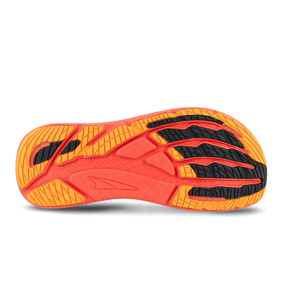 Altra Men's FWD Via Running Shoes in Black/Orange SS25 rehabilitation aid