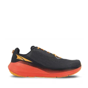 noiseless carbon - fiber plate Altra Men's FWD Via Running Shoes in Black/Orange SS25