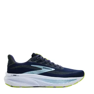 Non Weighted Inserts rehabilitation running shoes Brooks Men's Ghost 17 Running Shoes in Peacoat/Lime/Blue AW25