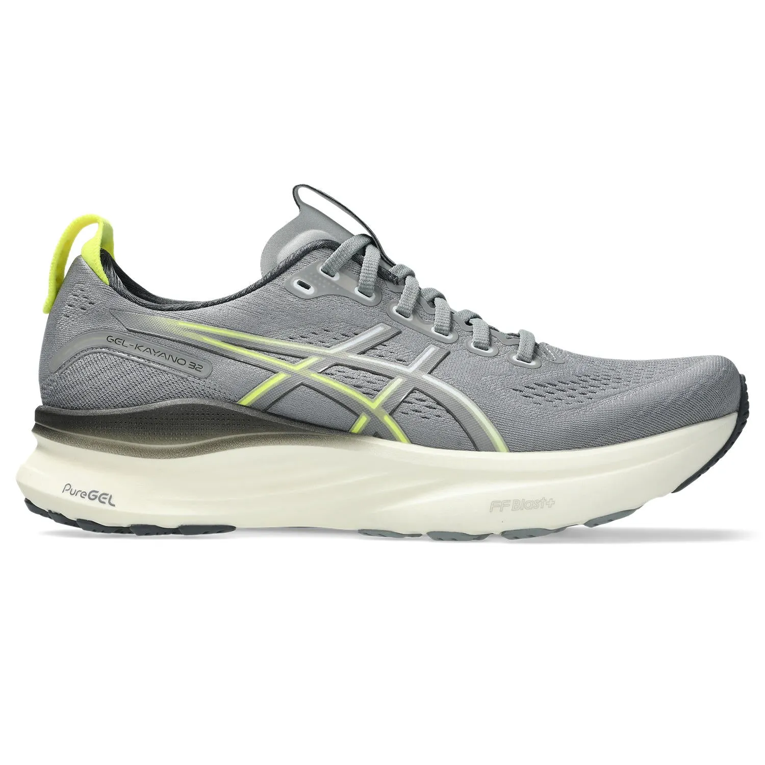 running - community Torsional Balance Technology Men's GEL-Kayano 32 (021 - Gravel/Citron)