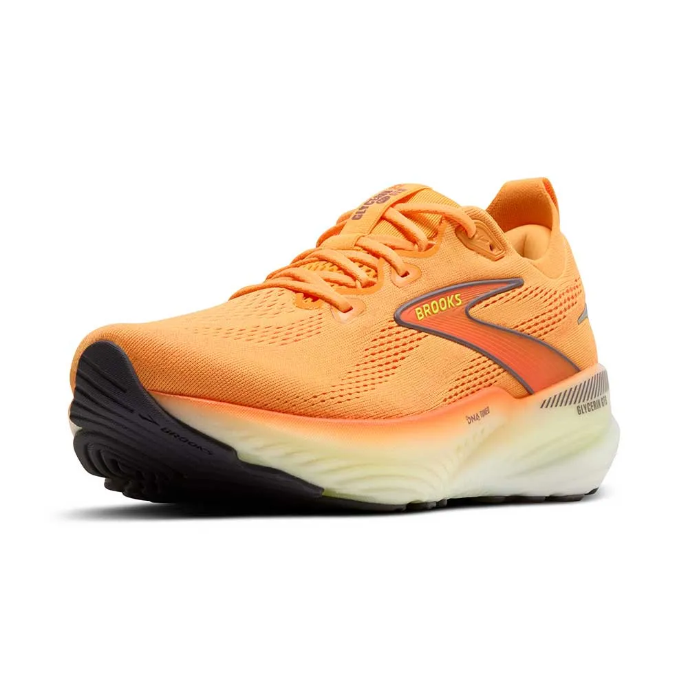 Men's Glycerin GTS 22 Running Shoe - Orange/Nightlife/White - Regular (D) track - specific shoes
