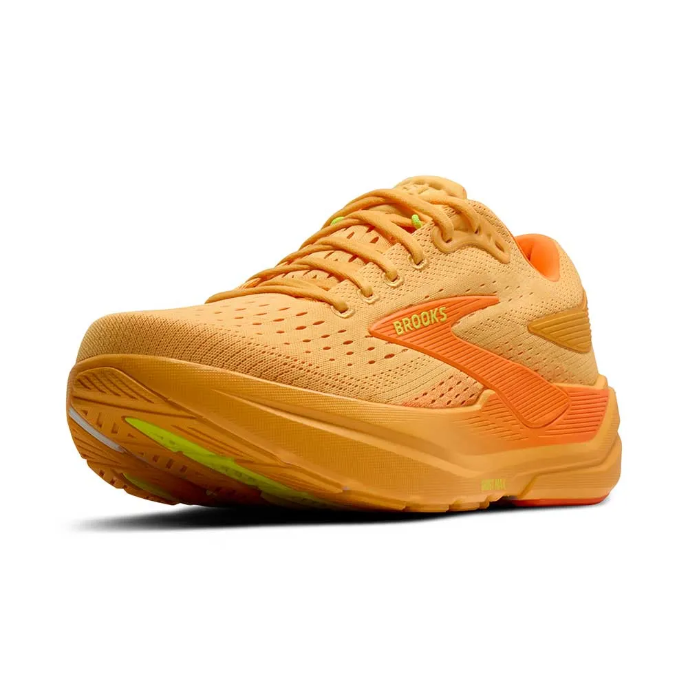 Endurance Cushioning Fashionable Appeal Men's Ghost Max 3 Running Shoe - Orange/Shocking Orange/Excalibur- Regular (D)