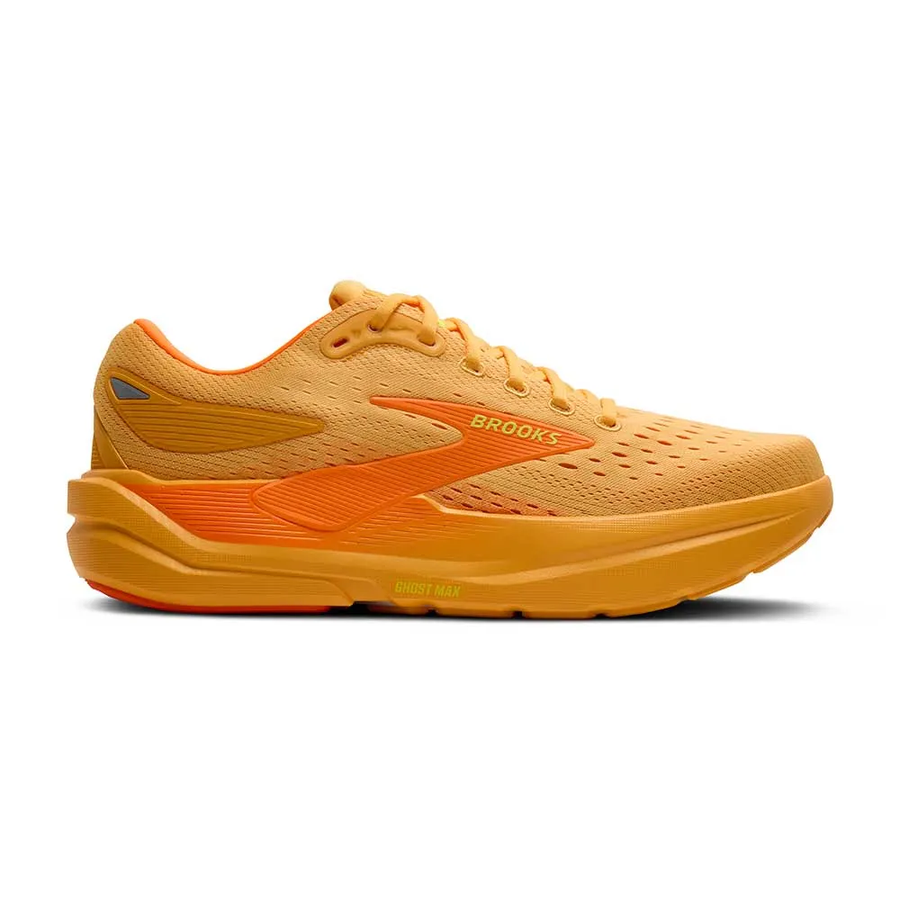 netball shoes Balance Control Men's Ghost Max 3 Running Shoe - Orange/Shocking Orange/Excalibur- Regular (D)