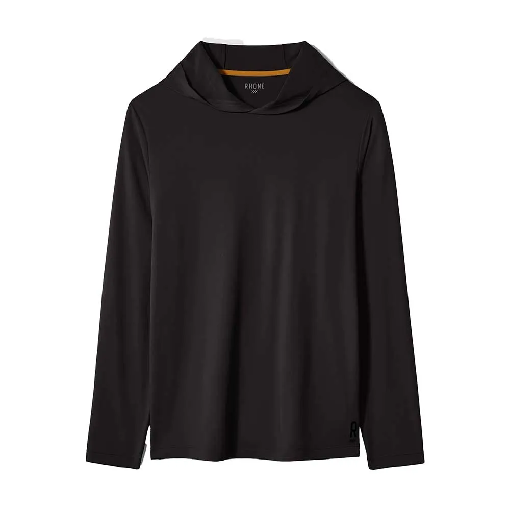 Relaxed Fashion Versatile Jacket Men's Base Training Lightweight Hoodie - Black