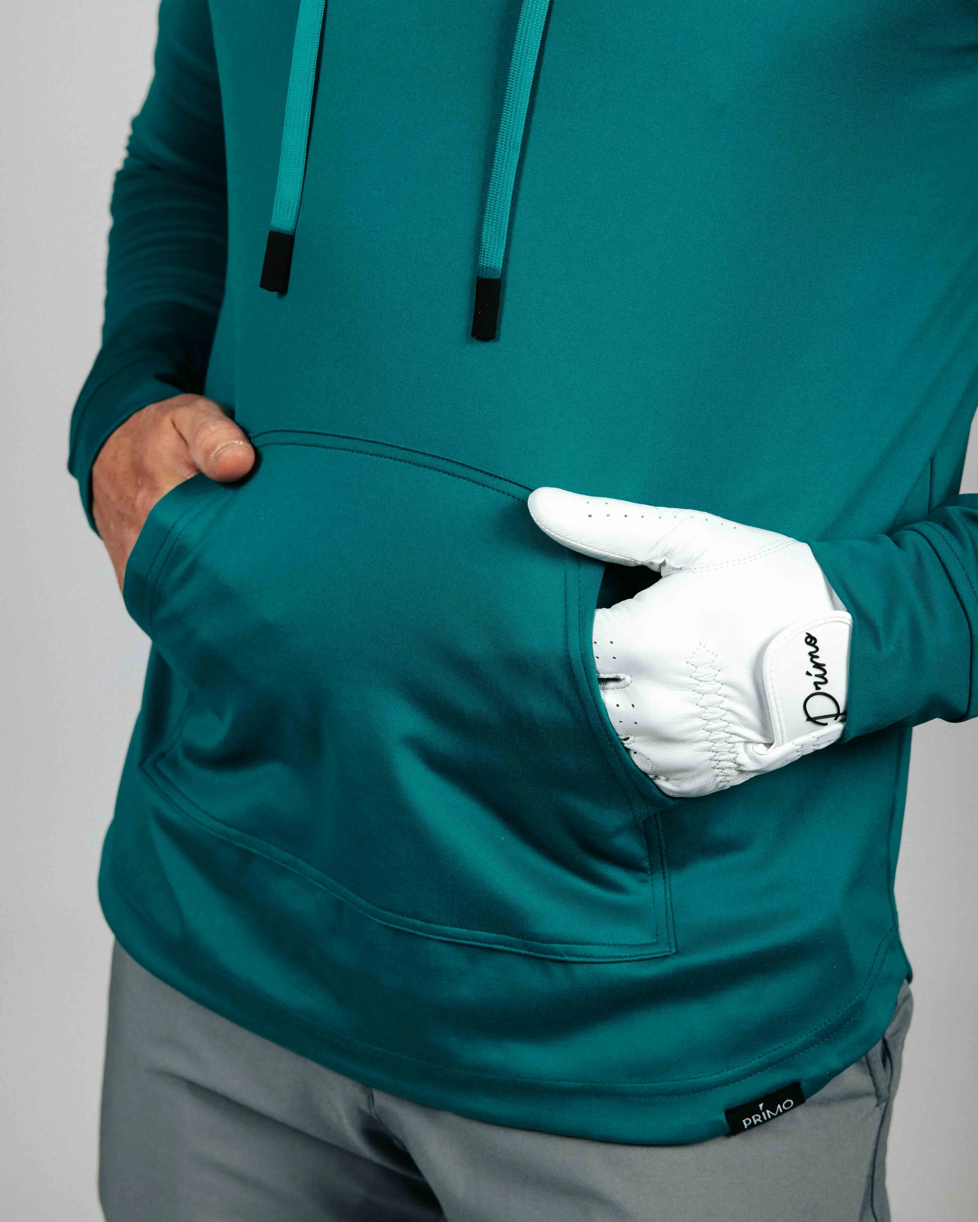 side pocket Sequoia Green Golf Hoodie