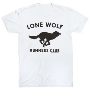 Bold Comfort Running Short Sleeve T-Shirt - Run Club Lone Wolf