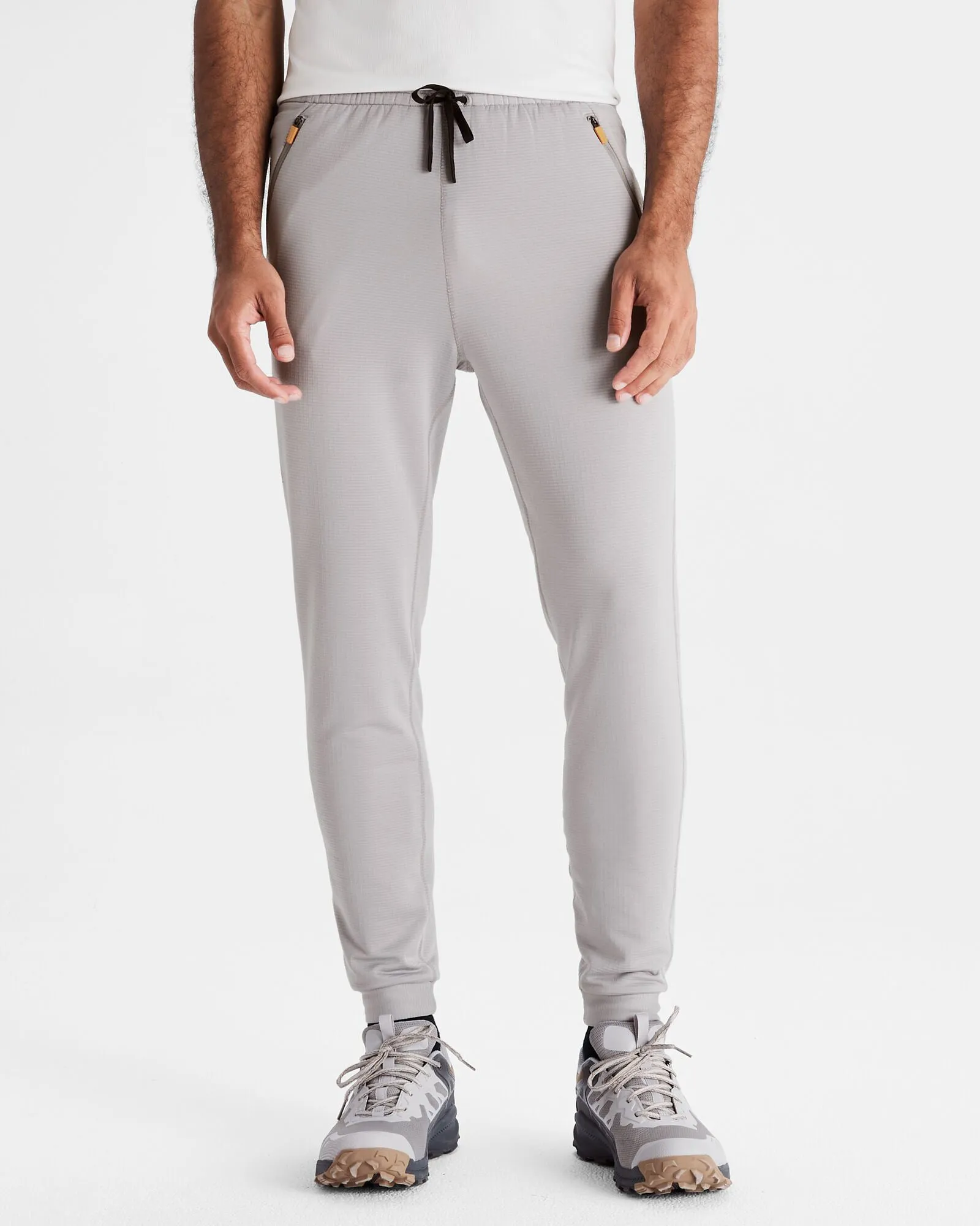 Men's Seeker Fleece Joggers - Steel Grey Strategic PERFORMANCE Paneling