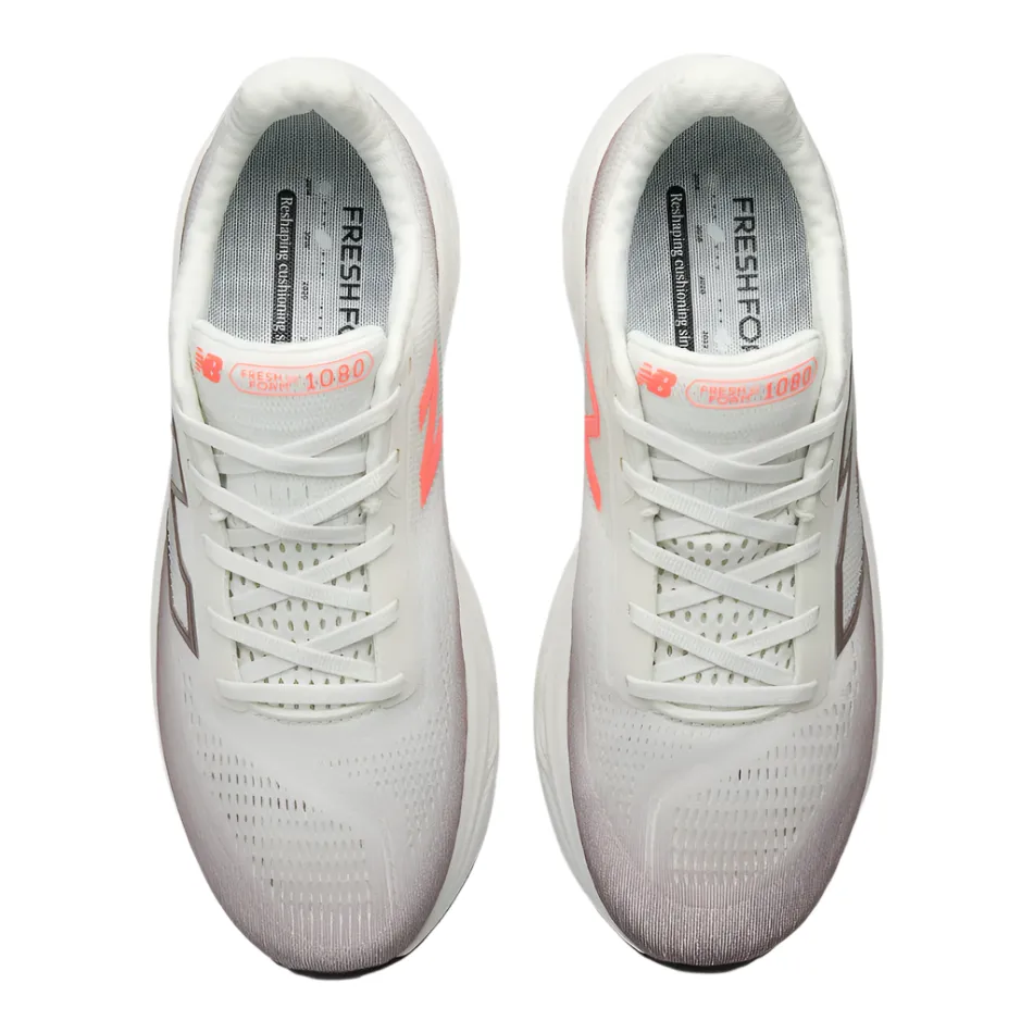 New Balance Men's 1080 V14 Running Shoes in Earth Shadow with Reflection and Urgent Red AW25 multi - colored running shoes