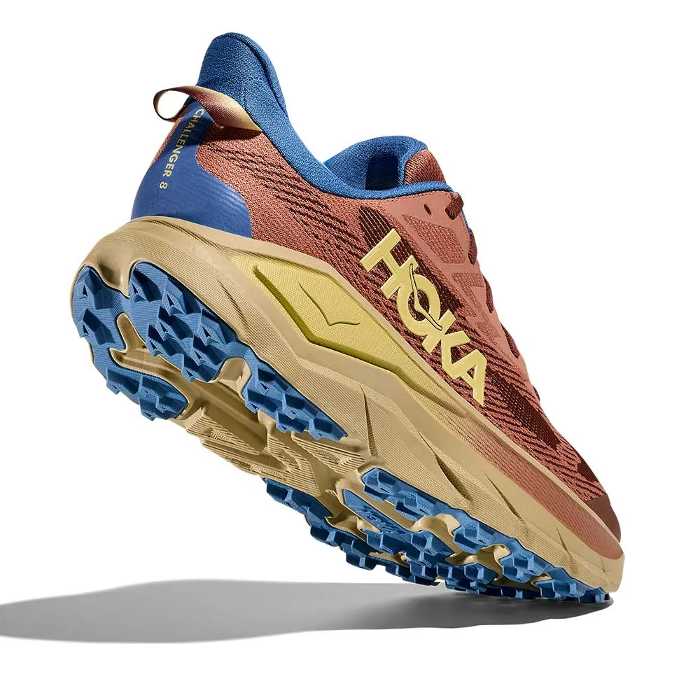 Men's Challenger 8 Running Shoe - Maple/Cardamom - Regular (D) beginner trail sneakers waterproof construction