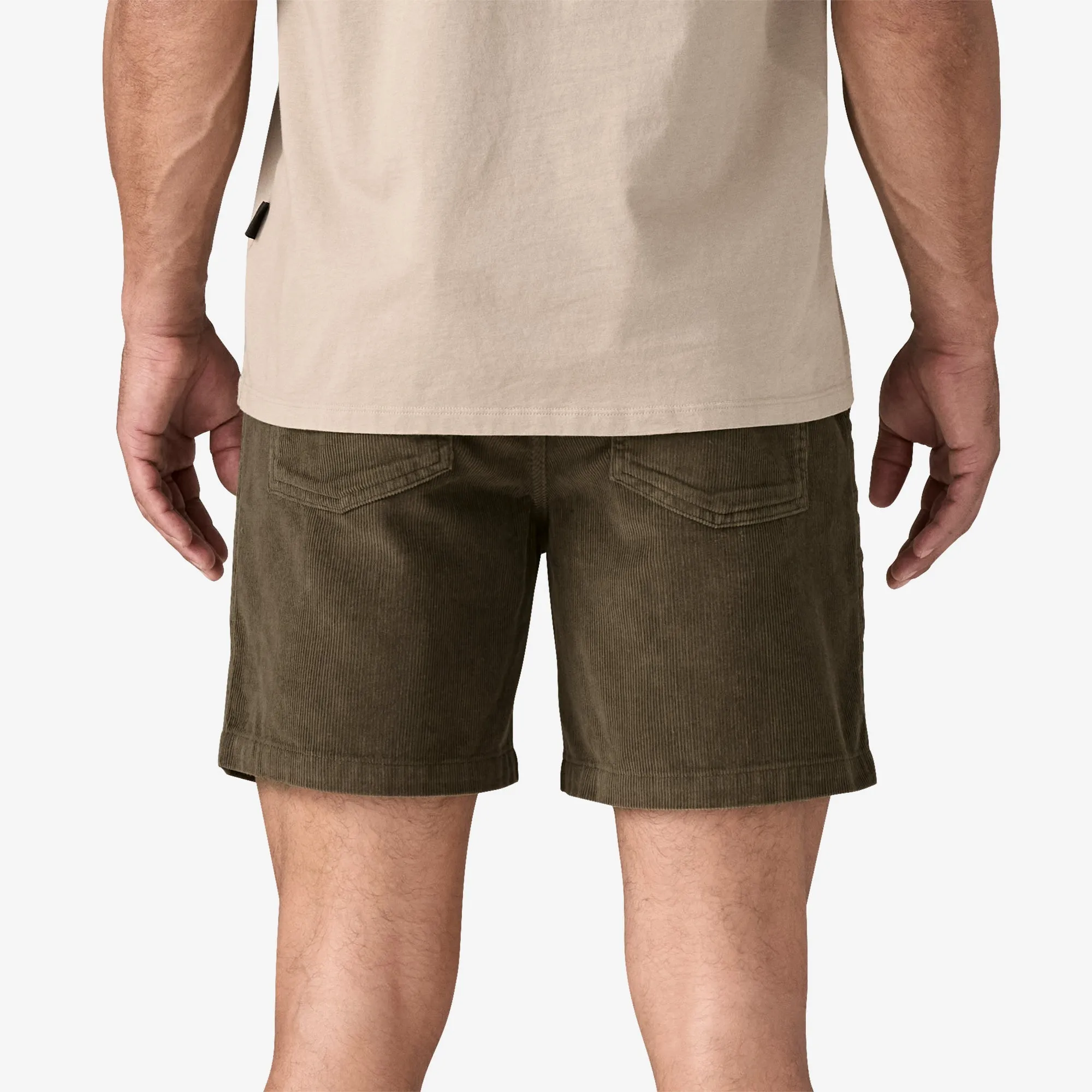 Men's Organic Cotton Cord Utility Shorts - 6" Convertible Length