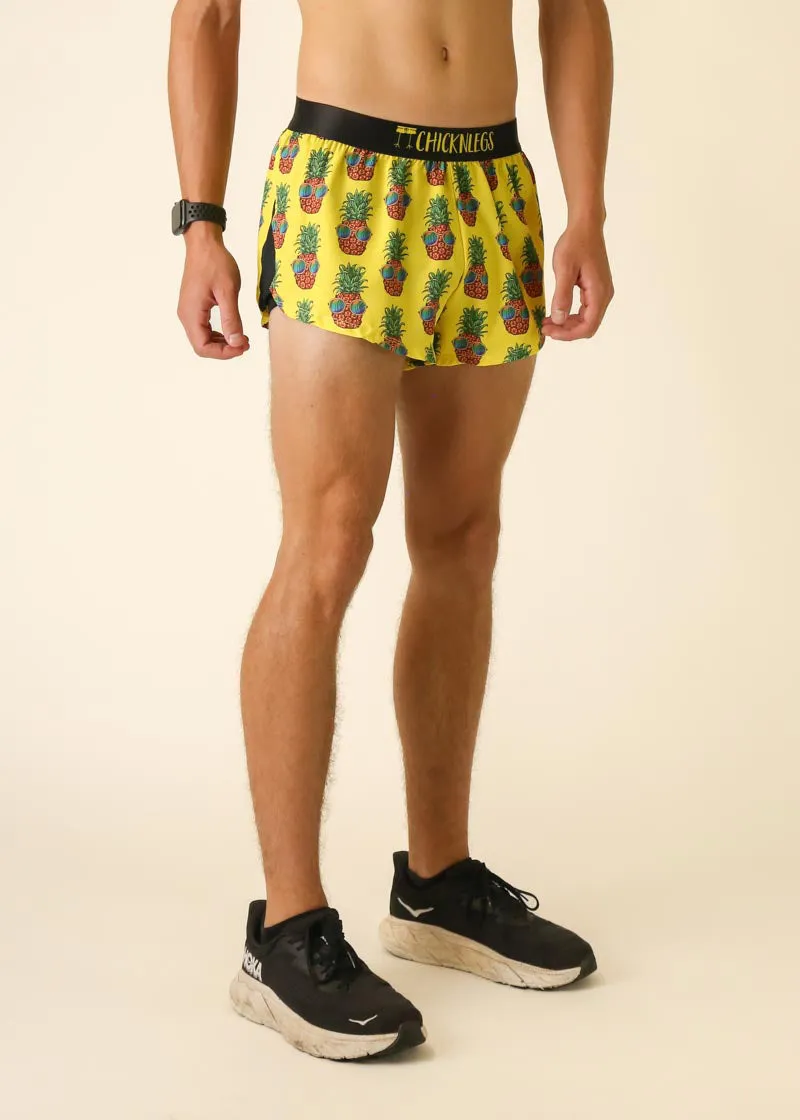 Men's Pineapple Express 2" Split Shorts Chill Mood