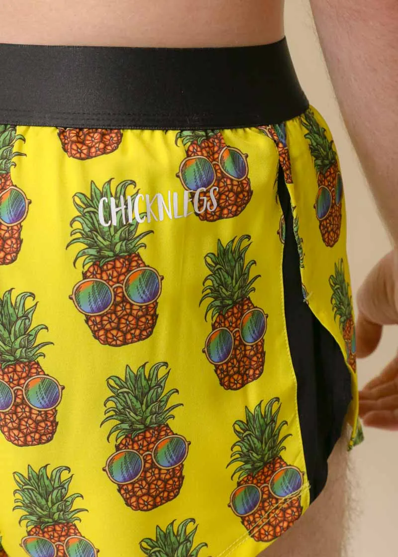 quick-drying Men's Pineapple Express 2" Split Shorts