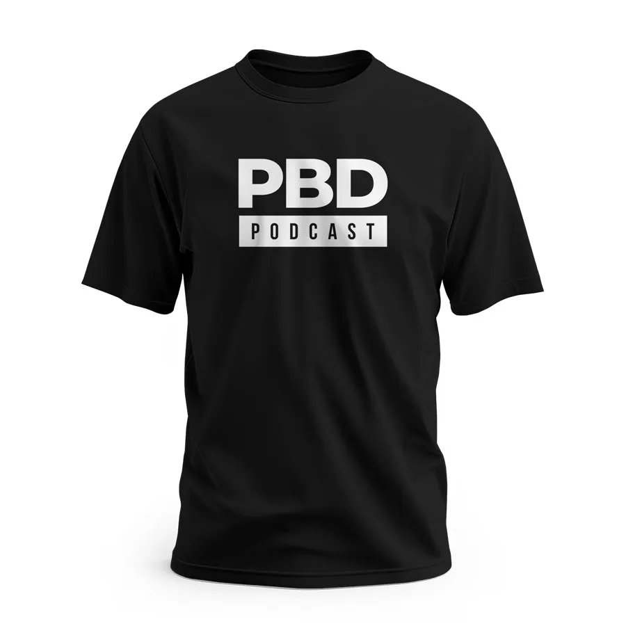 PBD Podcast Black Short Sleeve T-Shirt Cozy Style