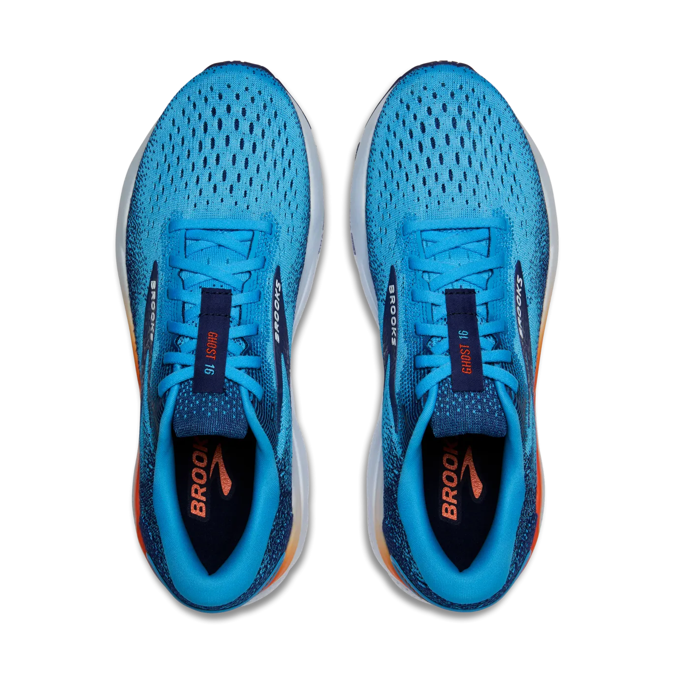 Brooks Ghost 16 - Mens running for a way to stay successful Ergonomic Lace System