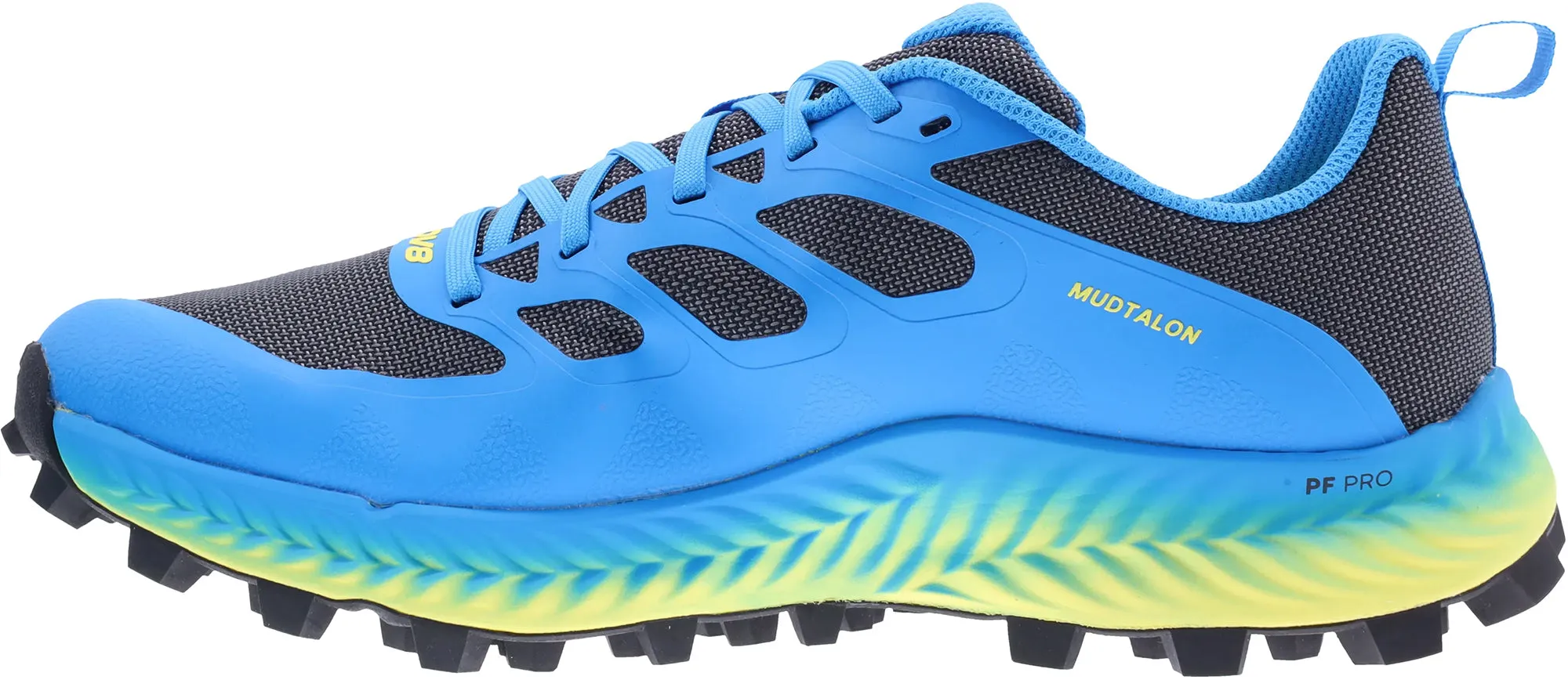 Dynamic Arch Support Inov8 MudTalon WIDE FIT Mens Trail Running Shoes - Blue