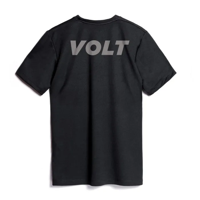 AbrasionFreeZone Organic Cotton Volt and Fast Bolt Running Jersey TEAM VOLT