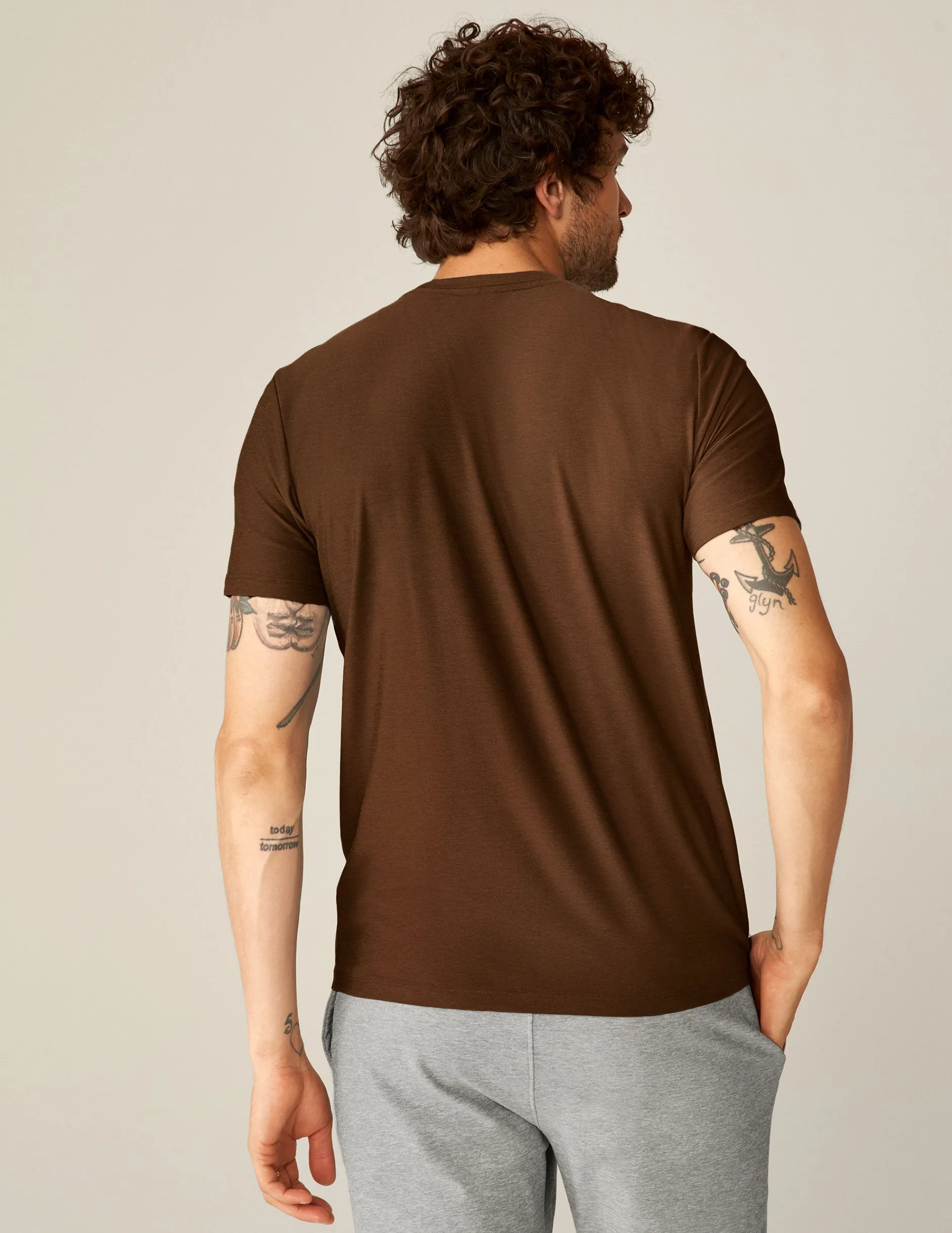 Always Beyond Men's Crew Tee 2.0 Perfect for Vacation
