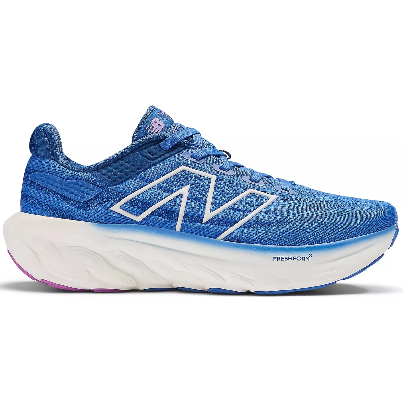 long - lasting shoes Gel Infused Cushioning New Balance Women's 1080v13 Running Shoes Marine Blue / Sea Salt