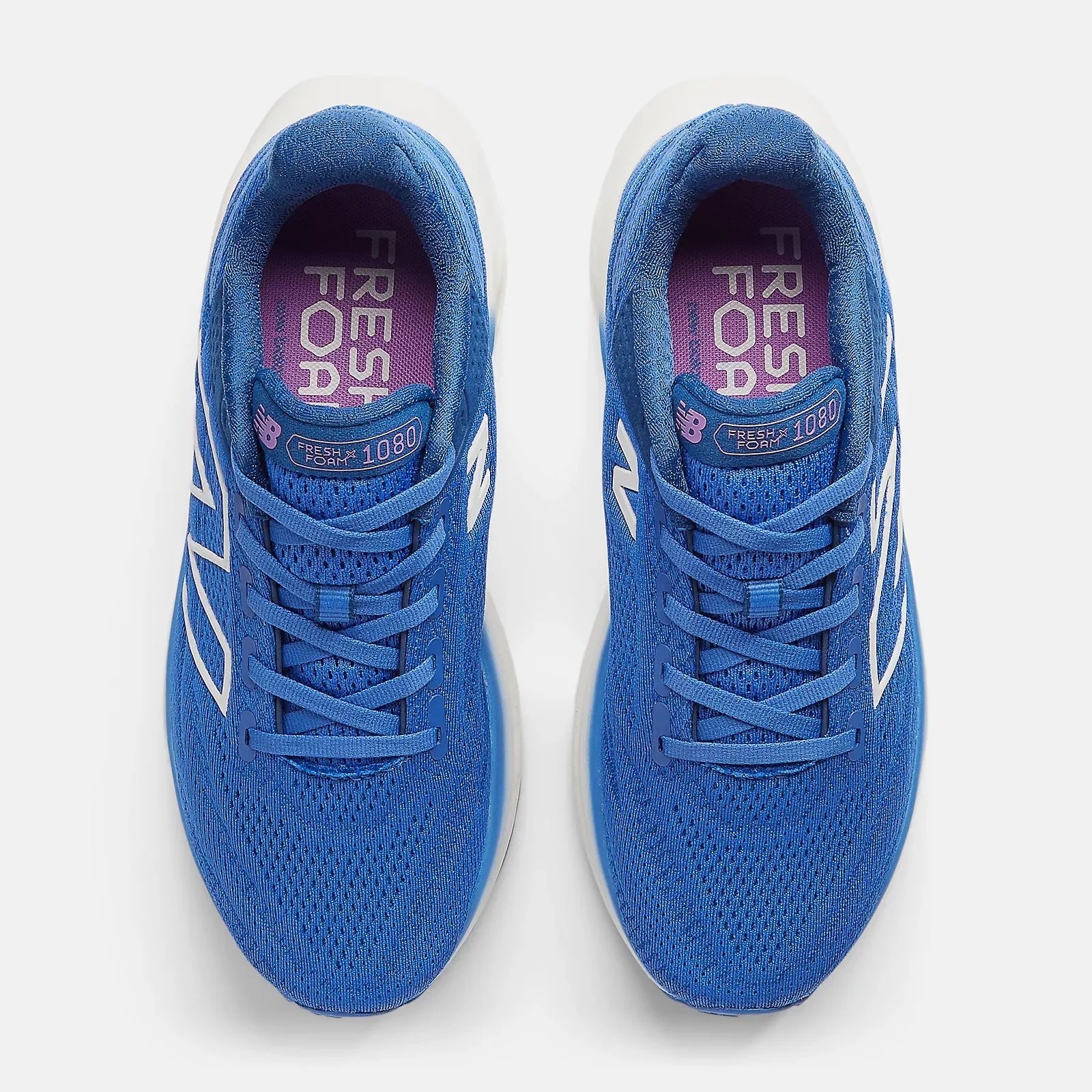 New Balance Women's 1080v13 Running Shoes Marine Blue / Sea Salt slow runners