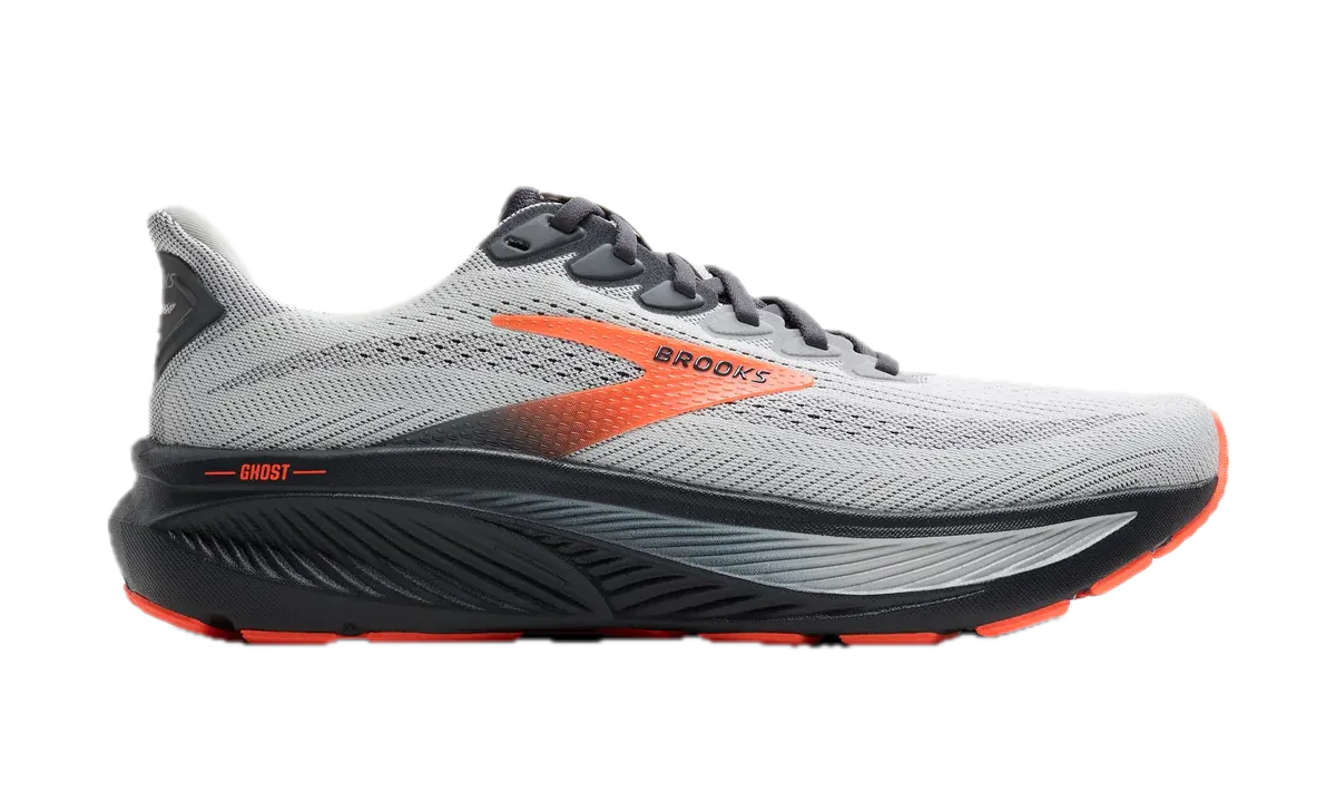 Odor - free Men's Brooks Ghost 17 Enhanced Cushioning System Thermo Regulating Materials
