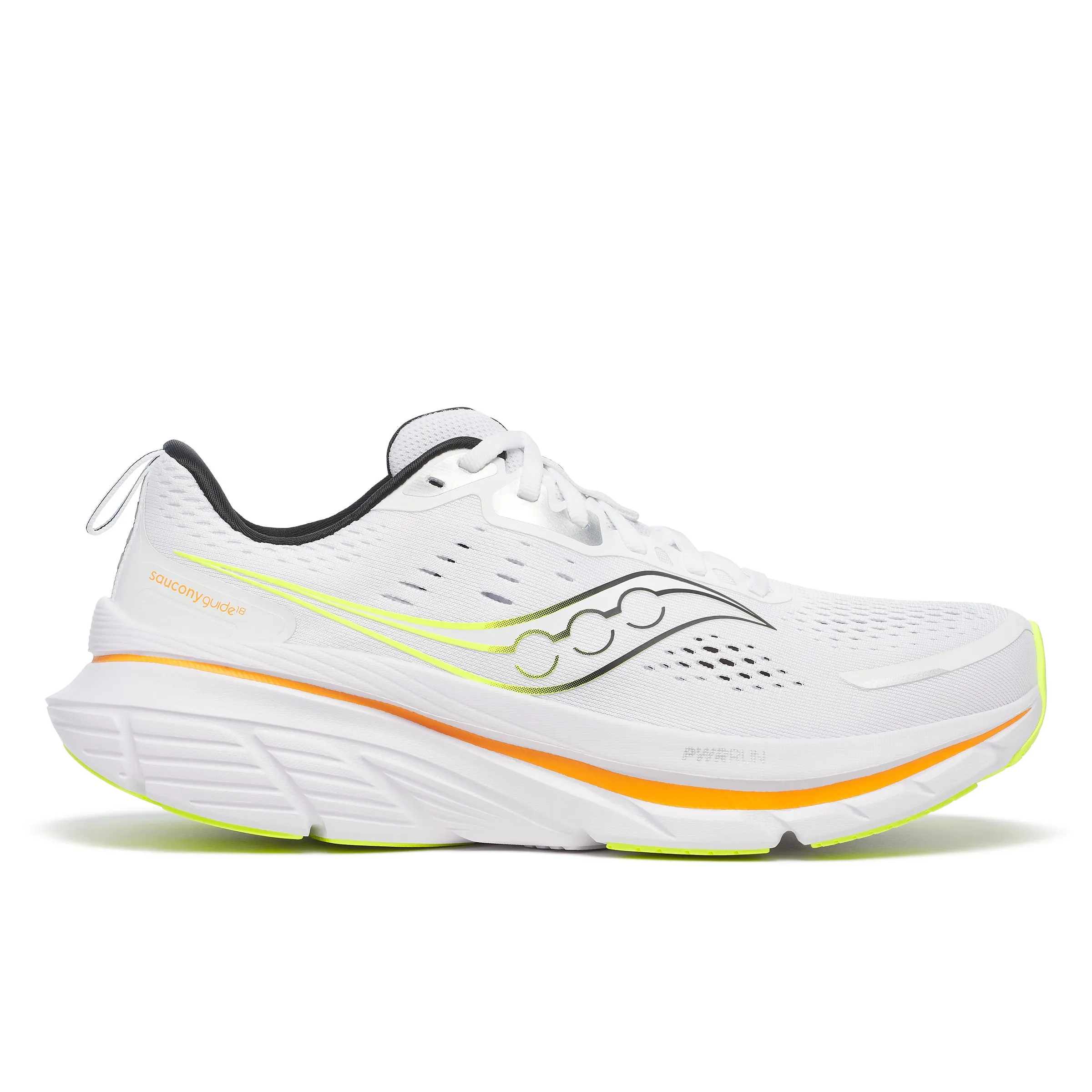 optimal - running Fluid Ride Technology Men's Guide 18 (131 - White/Peel)