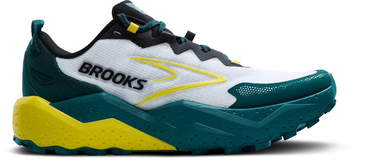 Men's Caldera 8 (131 - Bit of Blue/Quince/Celestial) barefoot trail sneakers