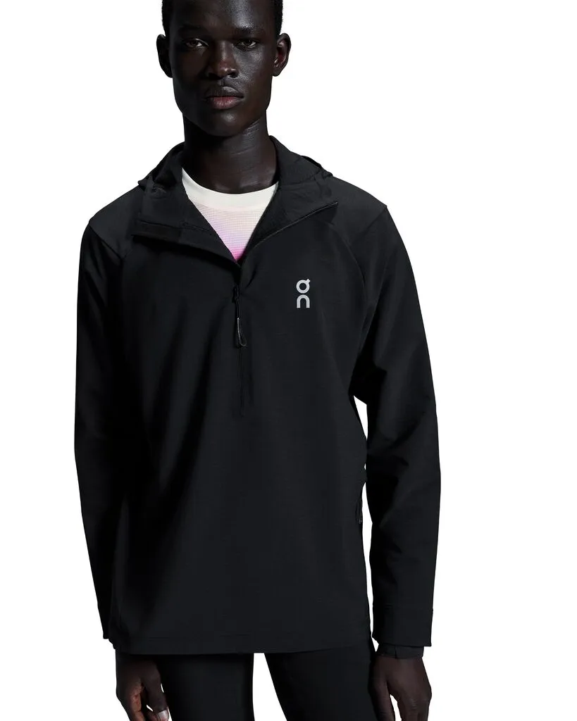 Drop Hem On Men's Pace Hoodie Black