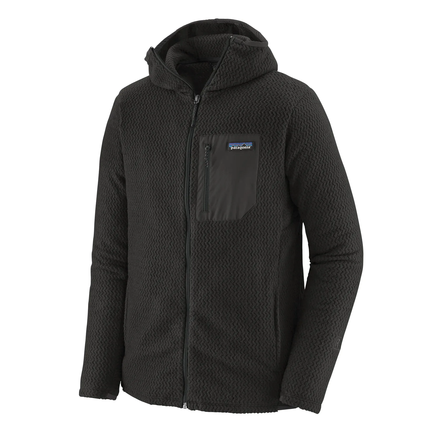 Men's R1 Air Full-Zip Hoody Black cold - weather essential Soap