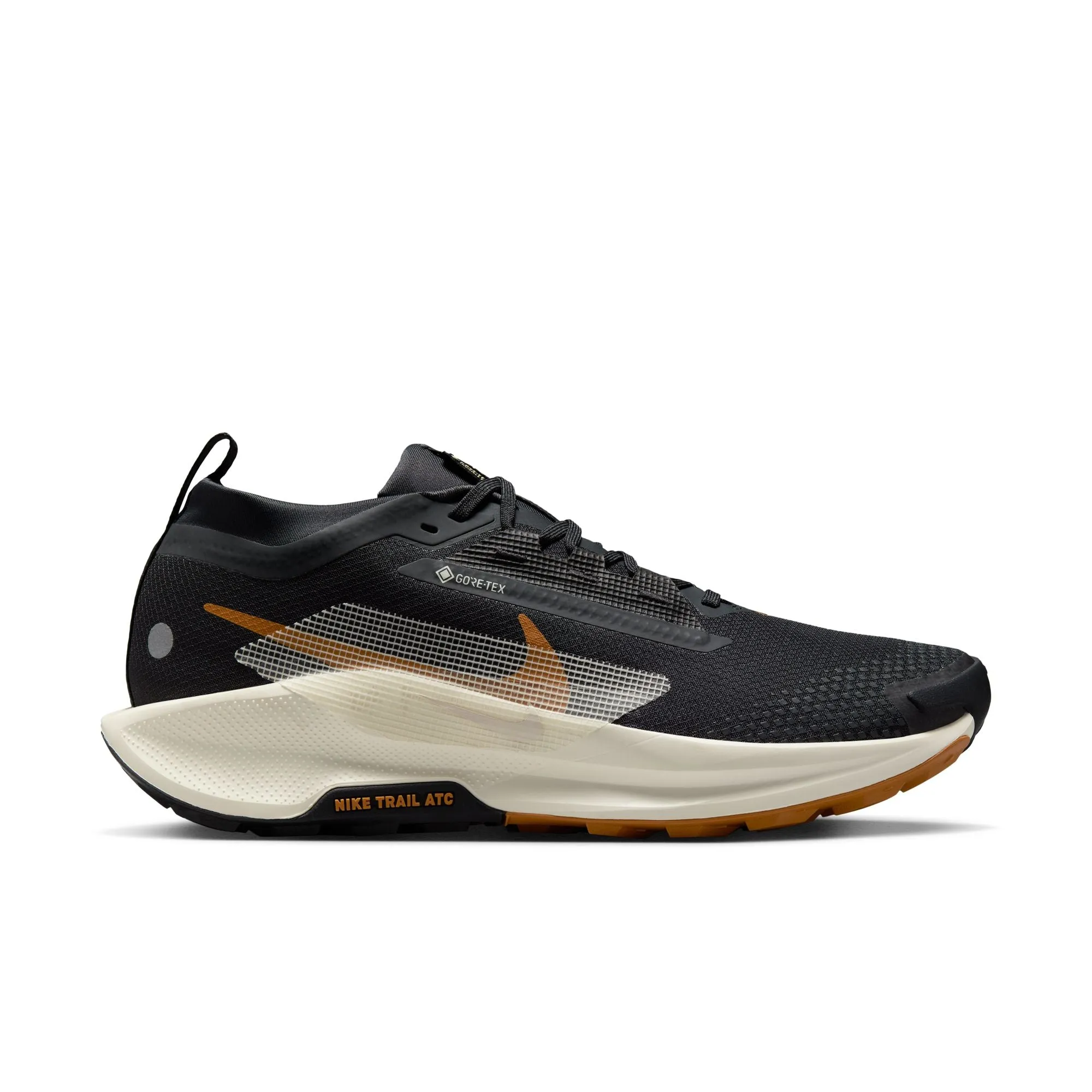 boys trail shoes Non slip grip Men??s React Pegasus Trail 5 GORE-TEX (007 - Off Noir/Pale Ivory-Black-Monarch)