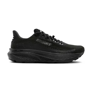 Men's Ghost 17 GTX Running Shoe - Black/Black/Ebony - Regular (D) foam - midsole - cushioning - softness shoes