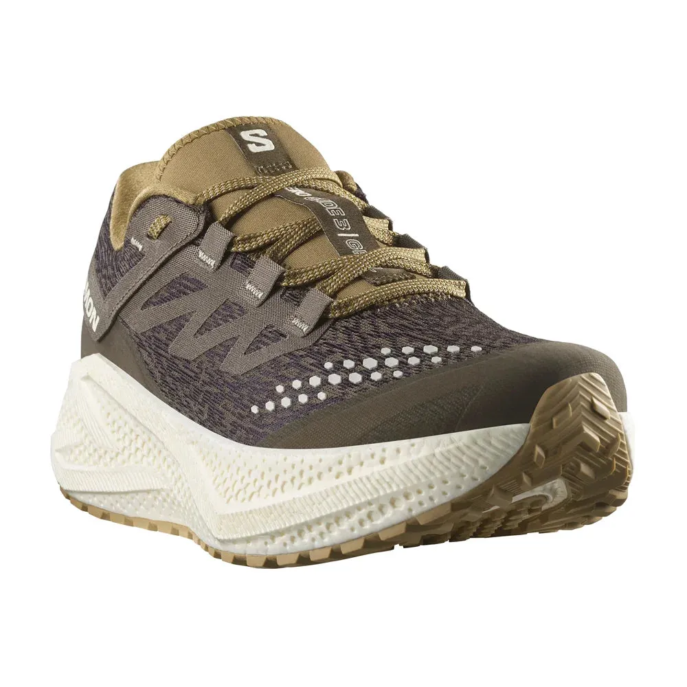 rugged trail running shoes Men's Aero Glide 3 GRVL Running Shoe - Wren/Vanilla Ice/Coyote Brown - Regular (D)