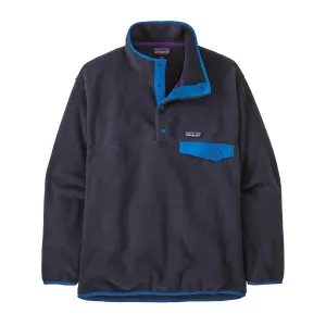 Patagonia Men's Synchilla Snap-T Fleece Pullover Pitch Blue Light Layer holiday