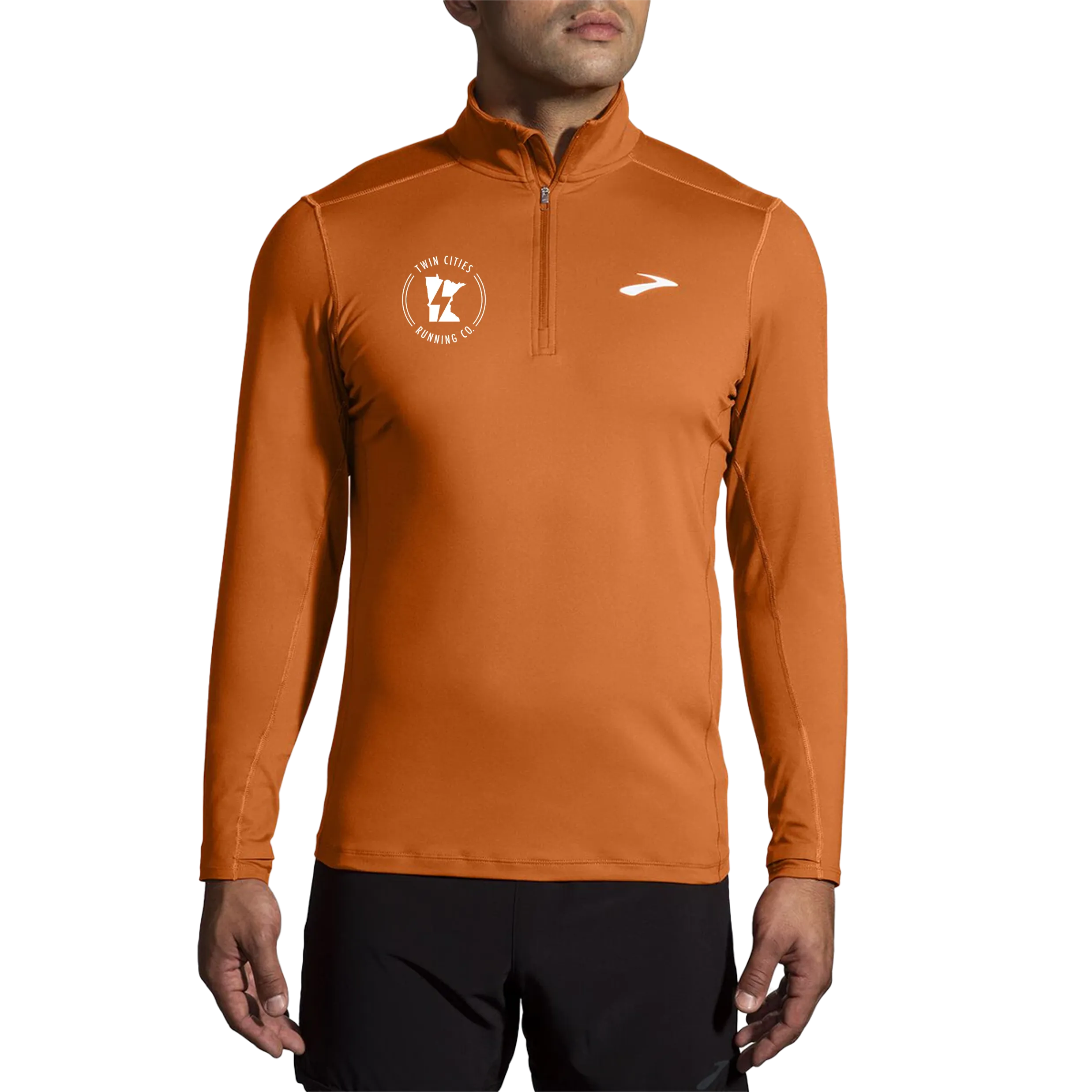 Men??s Dash 1/2 Zip 2.0 (803 - Autumnal) Smooth Edge Binding EcoFriendly Dye