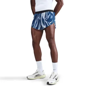 Quick Fit Style Men's Dri-FIT AeroSwift ADV 2 Inch Running Shorts Coastal Blue / White